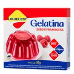 Gelatina Framboesa Diet 10g - Lowçúcar