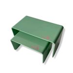 Kit Suporte para Doces Elevadores - Verde Menta - 2 unidades - Só Boleiras - Magazine 25