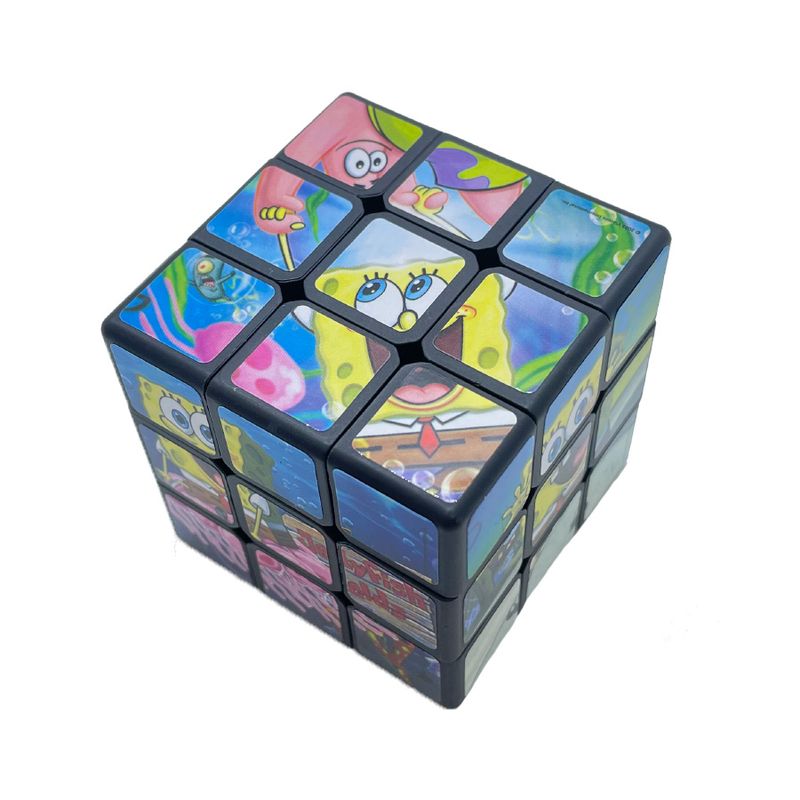 Cubo Mágico Cenário Bob Esponja - 5x5cm - 1 unidade - Rizzo