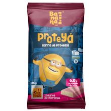 Barra de Proteínas Proteyá Iogurte de Morango 25g - Banana Brasil