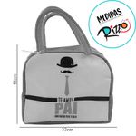 Bolsa Térmica - Te Amo Pai - 22x18x13cm - 1 unidade - Magazine 25