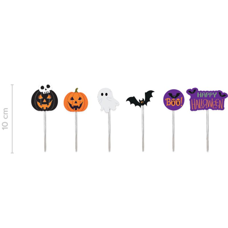 Pick Decorativo Travessuras 2024 - 12 Un