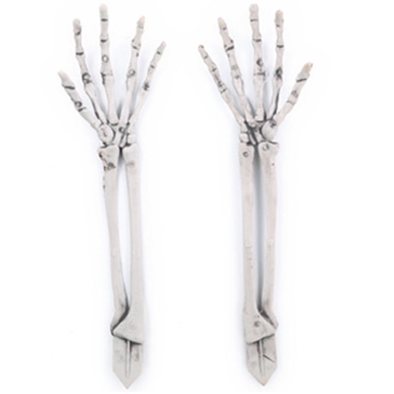 Mãos Esqueletos de Jardim Halloween 40cm - 1 Un