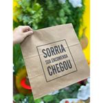 Saco Kraft Decorado Sua Encomenda Chegou - 32x20x35cm - 10 unidades - Magazine 25