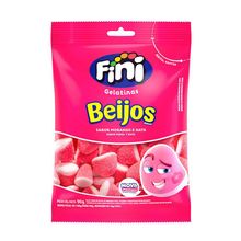 Beijos de Morango - 1 unidade Pct. c/ 80g - Fini - Magazine 25