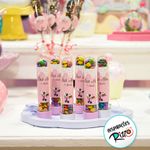 Mini Balinha para Lembrancinha Sabor Tutti Frutti - Rosa - 500g  - 1 unidade - Magazine 25