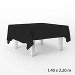 Toalha de Mesa em TNT - 140 x 220 cm - Preto - 1 unidade - Best Fest - Magazine 25