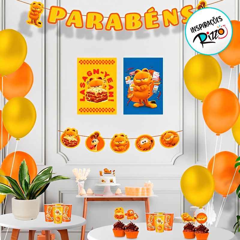 Pick Decorativo - Garfield - 8 unidades - Regina - Magazine 25