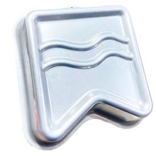 Forma Ballerine em Alumínio - Bandeirinha - 16x17x5cm - 1 unidade - Caparroz - Magazine 25
