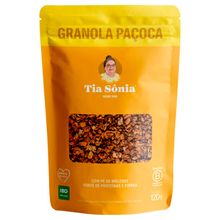 Granola com Paçoca e Pé de Moleque 120g - Tia Sônia