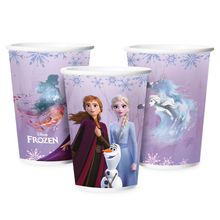 Copo Papel 180ml Disney Frozen com 12 Regina