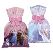 Sacola Plástica Disney Frozen Unidade Regina