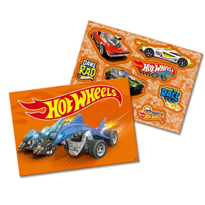 Kit Decorativo Hot Wheels Festcolor