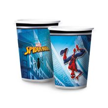 Copo de Papel 180ml Spider Man Animação com 8 unidades Regina