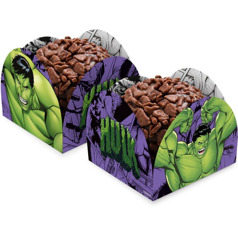 Porta forminha Hulk Core c/50 Regina