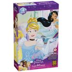 Quebra Cabeca 60Pc Princesas Grow