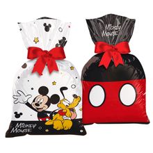 Sacola Plástica Mickey Mouse com 12 Regina Festas