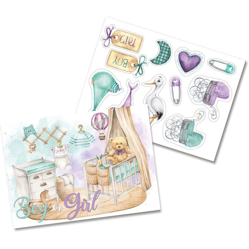 KIT DECORATIVO CHA REVELACAO ESPECIAL - FESTCOLOR