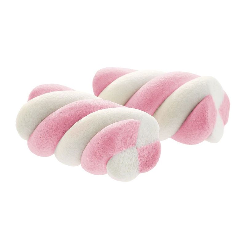 Marshmallow Torção Rosa 250g Fini