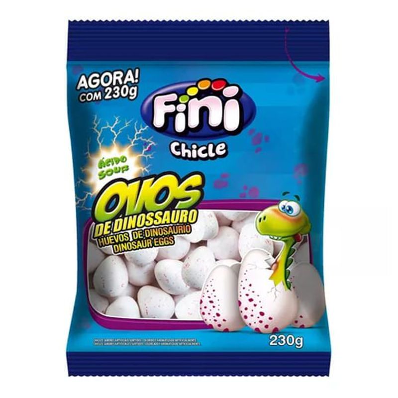 Chicle 230g Ovo Dinossauro Fini