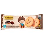 Biscoito Coco Recheio Chocolate 90g - Rancheiro