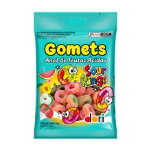 Bala de Goma Gomets Anel de Frutas Ácidas - 150g - 1 unidade - Dori - Magazine 25