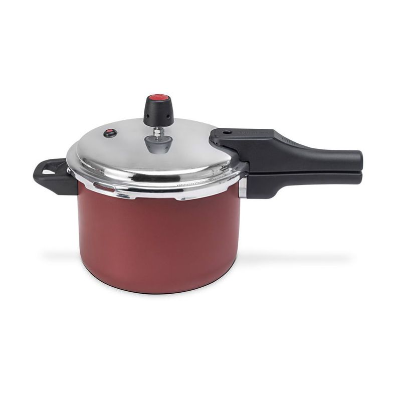 Panela Pressão Quartzo 4,5 litros Vermelha - Multiflon