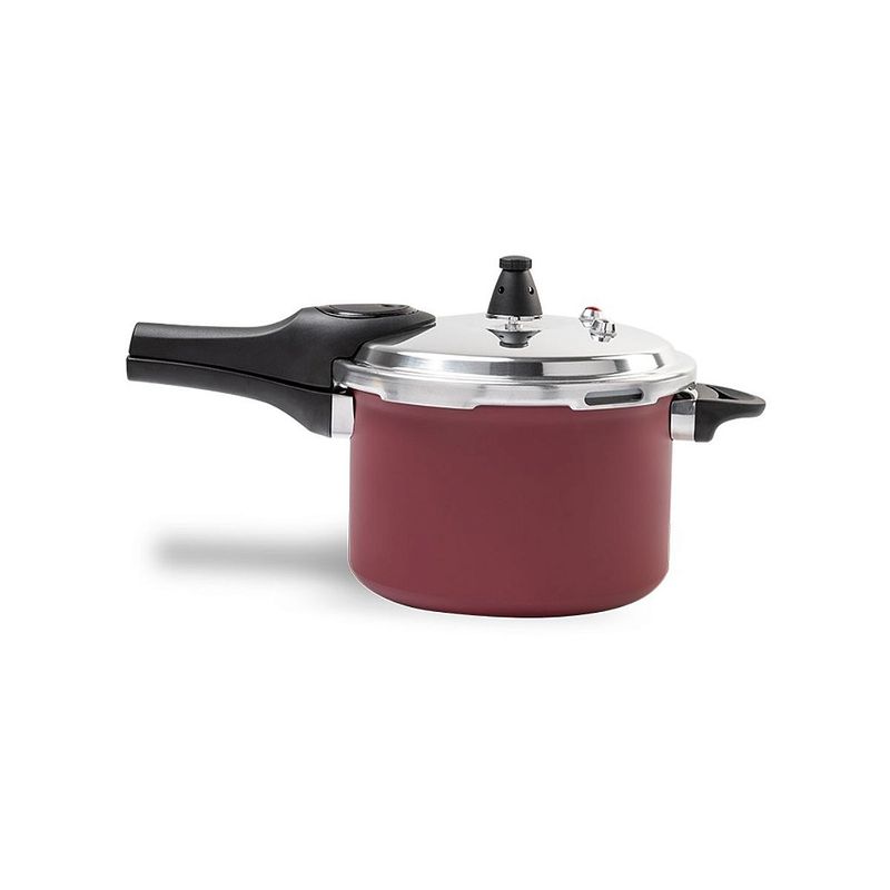 Panela Pressão Pressure Indução 4,2L Vermelha - Br