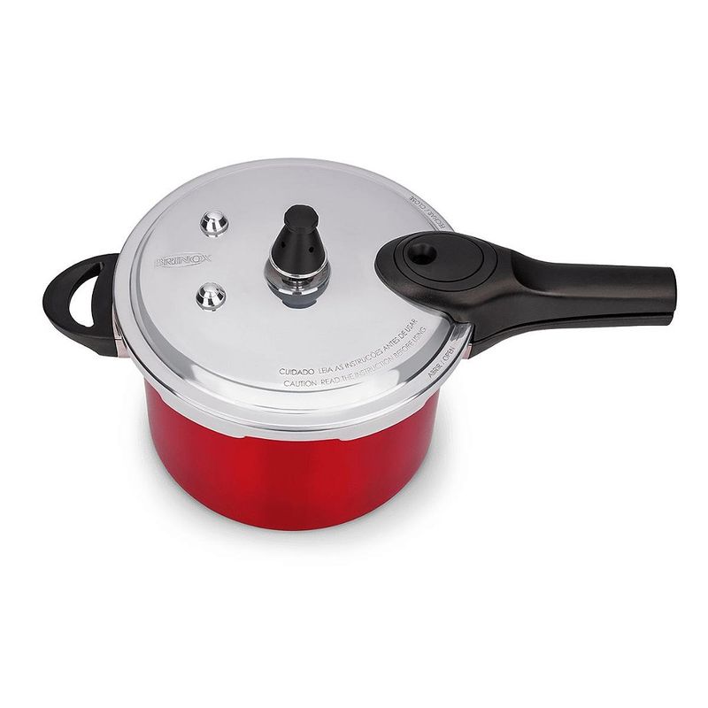 Panela Pressão Pressure Indução 4,2L Vermelha - Br