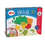 Mapa Brasil 3D Elka