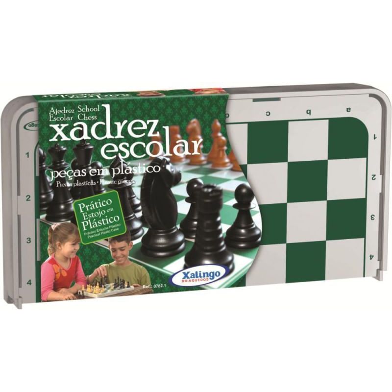 Jogo Xadrez Escolar Xalingo