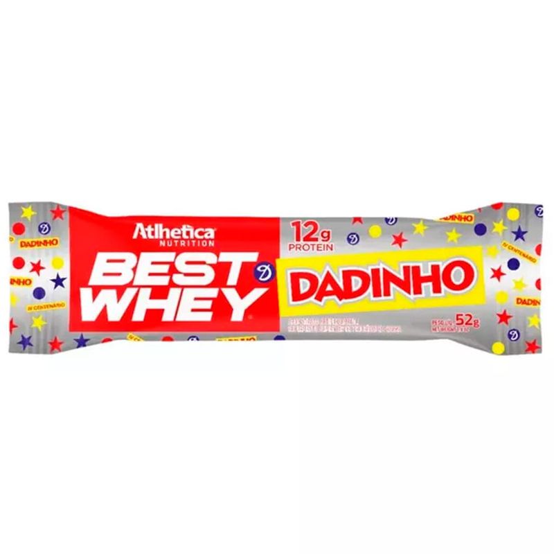 Best Whey Barra de Proteina Dadinho 52g - Atlhetica Nutrition