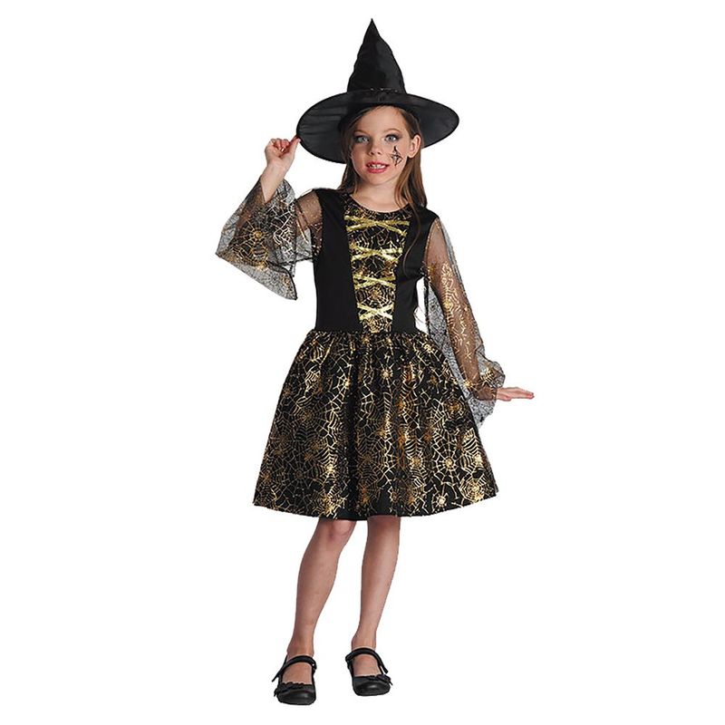 Fantasia Halloween Infantil - Bruxa da Lua G 10 a 12 Anos - 1 Un