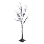 Árvore de Bétula Halloween 40 Leds Roxo 120cm - 1 Un