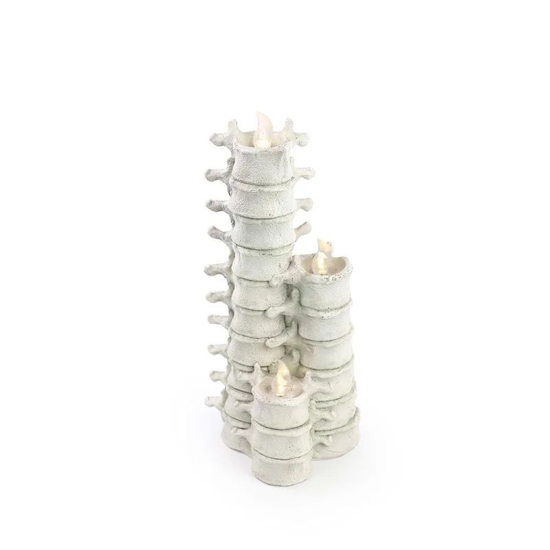 Enfeite de Led Coluna de Esqueleto 28cm - 1 Un