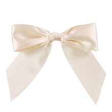 Laço Perfeito de Fita de Cetim com Lacre Prático - Marfim - G 11x13cm - 3 unidades - Cromus - Magazine 25