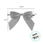 Laço Perfeito de Fita de Cetim com Lacre Prático - Laranja - P 7,5x12,5cm - 3 unidades - Cromus - Magazine 25