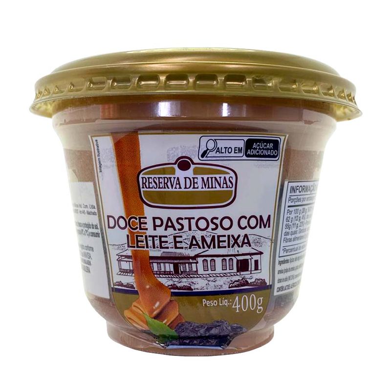 Doce Pastoso com Leite e Ameixa 400g - Reserva de Minas