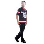 Fantasia Jason Masculino Camiseta Adulto com Máscara - Halloween G