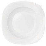Prato Fundo Plaza 21Cm Branco Duralex