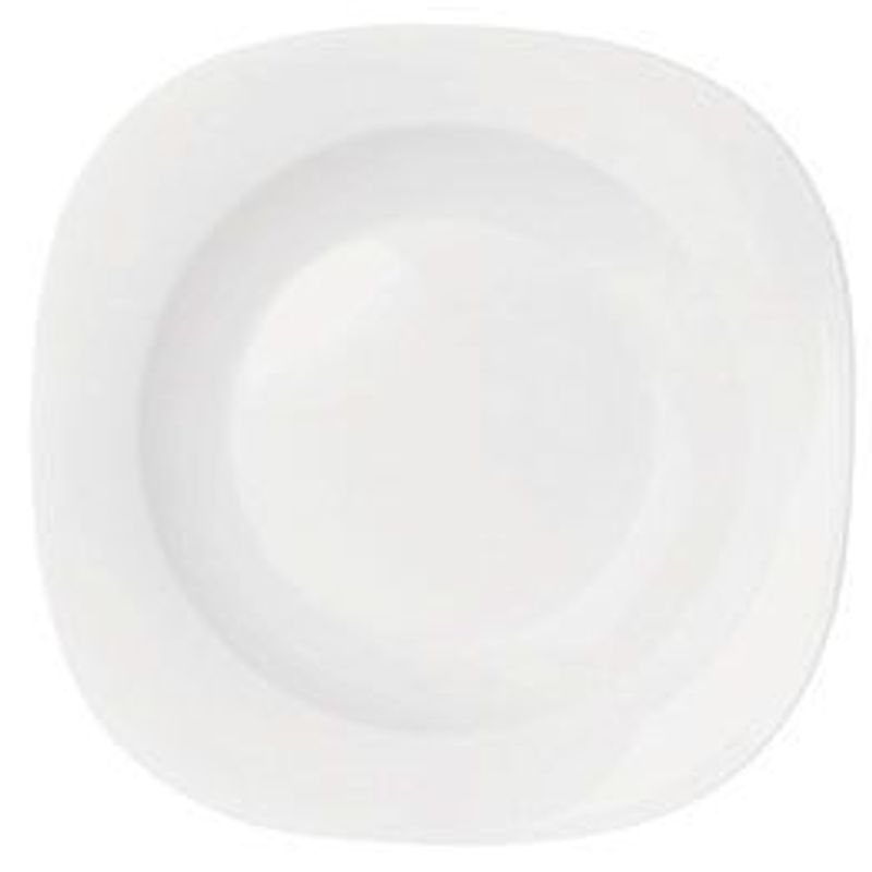 Prato Fundo Plaza 21Cm Branco Duralex