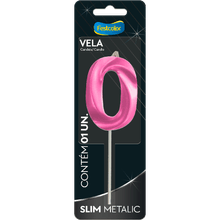 Vela Slim Metallic Rosa.