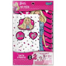 Kit Festa Barbie com 62 itens - Festcolor