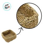 Cesta Decorativa Aimore de Seagrass - 22x22x10cm - 1 unidade - Magazine 25