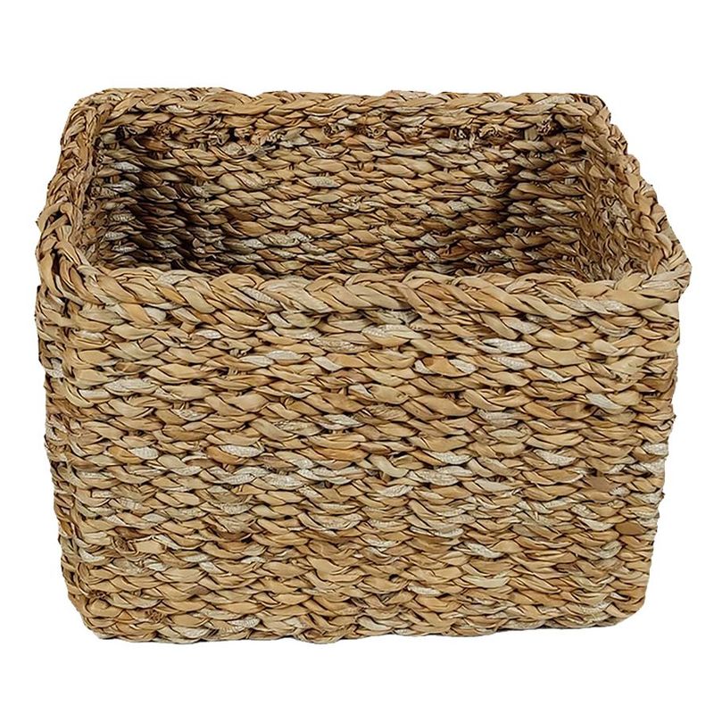 Cesta Decorativa Bage de Seagrass - 24x18x17cm - 1 unidade - Rizzo