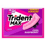 Goma de Mascar Trident Max Cool Raspberry c/14 - Adams