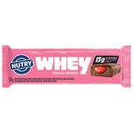 Barra de Proteína Nutry Whey Trufa Morango c/12 - Nutrimental
