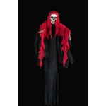 Caveira Fantasma Halloween Com Luz 95cm - 1 Un