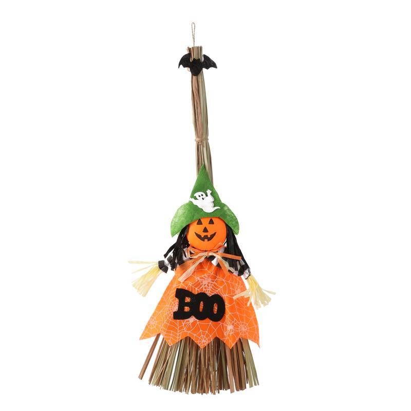 Vassoura Decorativa Halloween Sortido 60cm - 1 Un