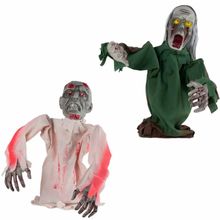 Monstro de Mesa Halloween Sortido Com Som, Luz e Movimento 51cm - 1 Un